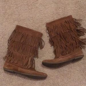 Fringe Boots