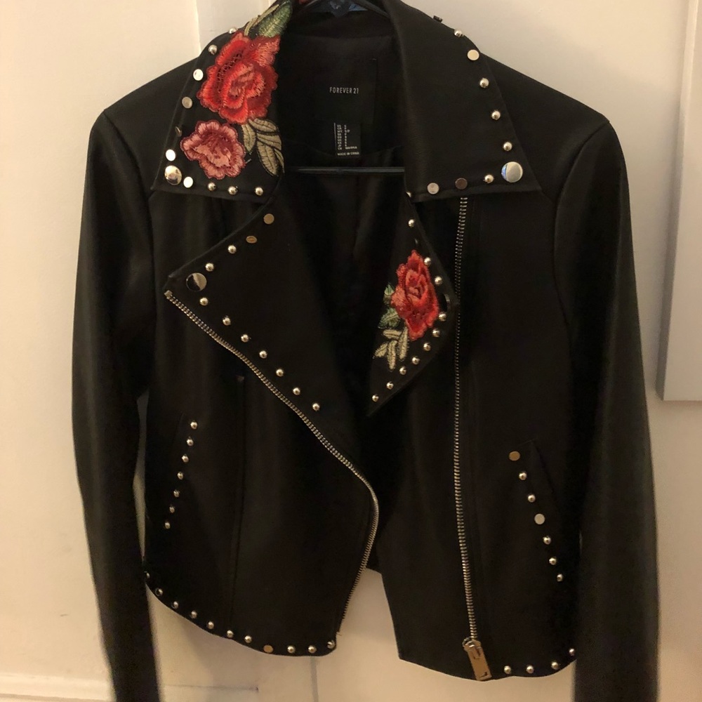 Leather and Studs Jacket
