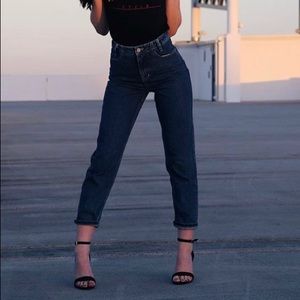 High Rise Denim Jeans