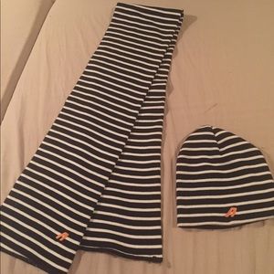 ALDO Striped Hat and Scarf