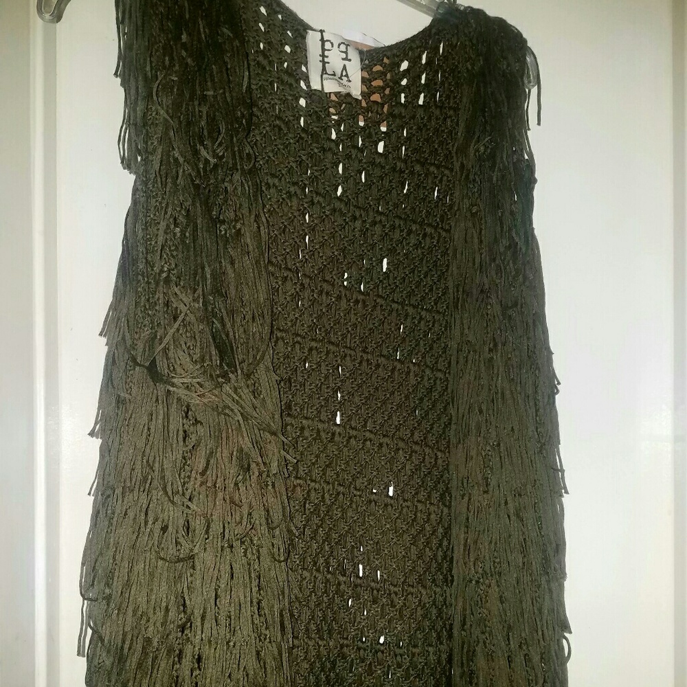 Fringe Vest NWT