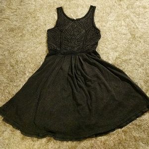 Free People Black dress w. cutout
