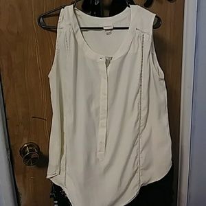 Button up tank top