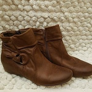 Suade booties