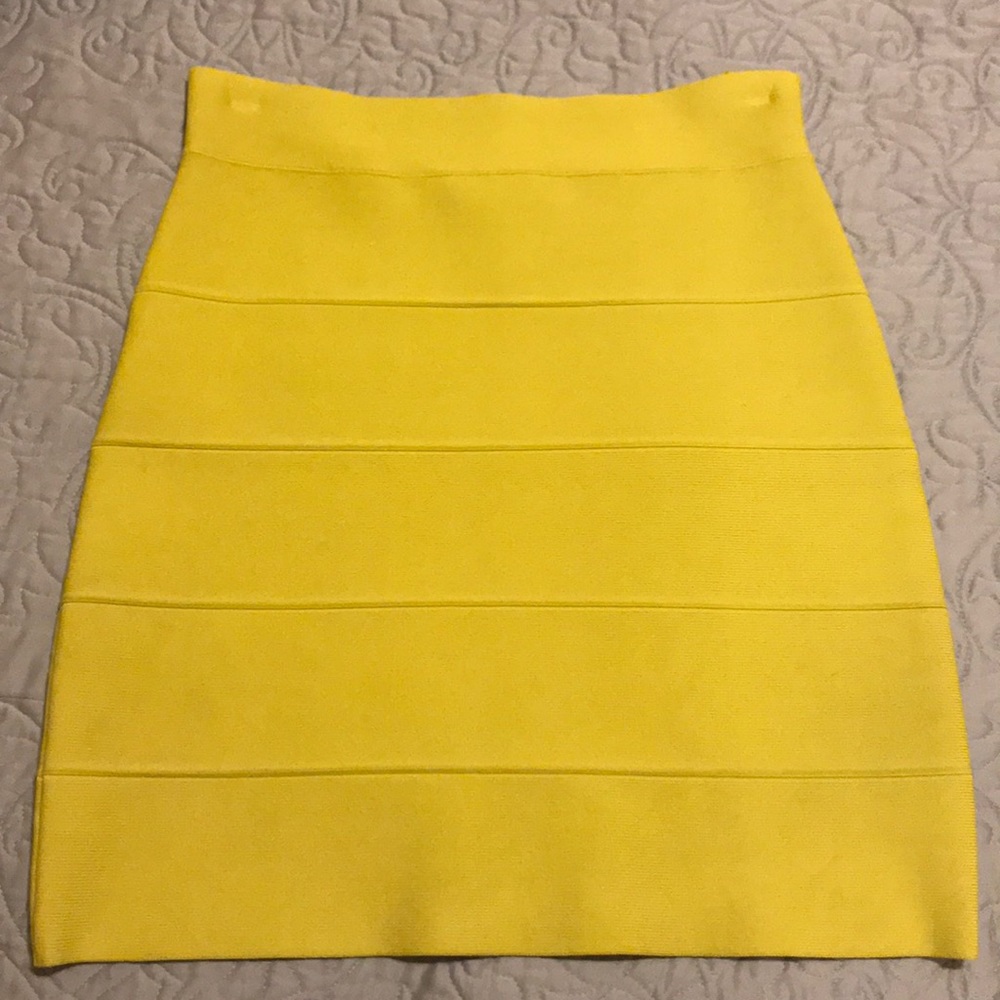 Lemon bandage skirt