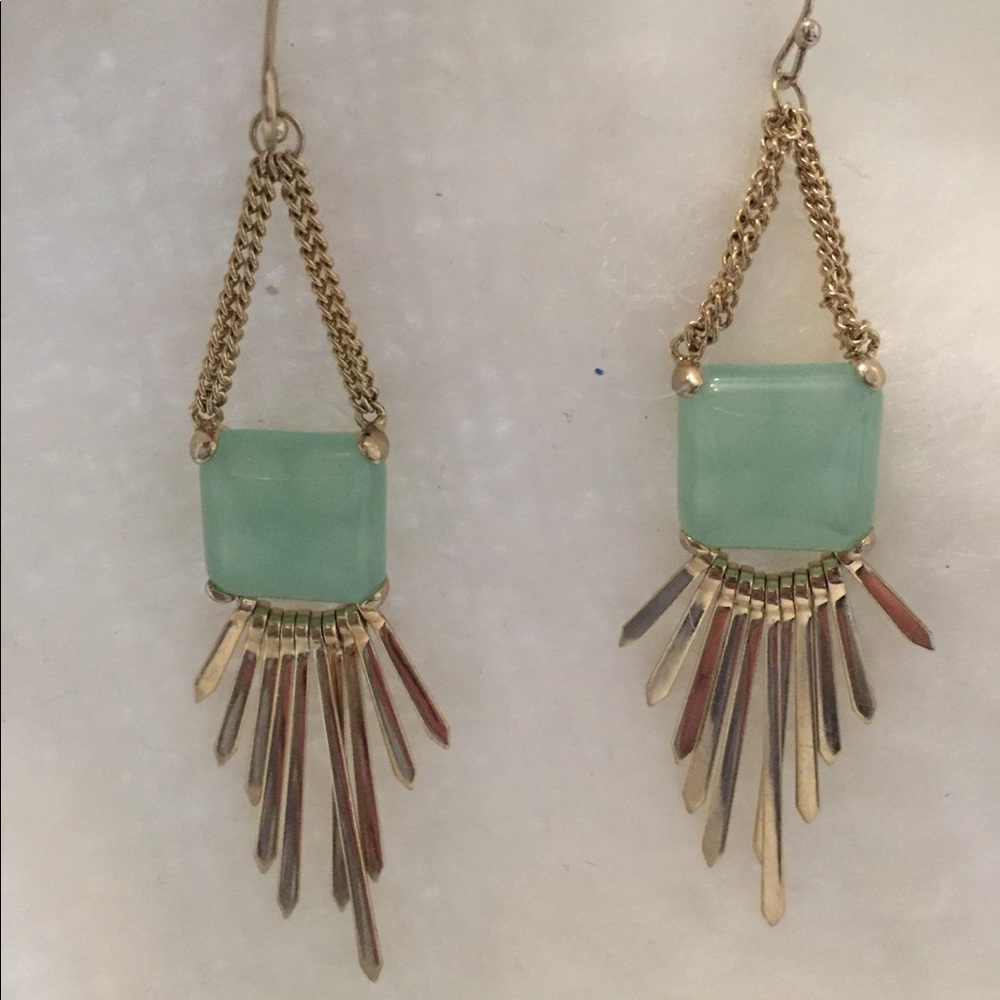Kendra Scott Chalcedony Drop Earrings