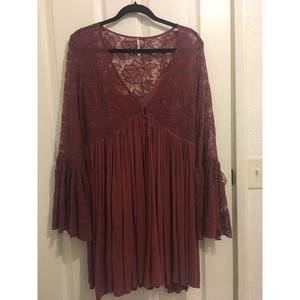 Perfect condition lace Free People dress! 💕