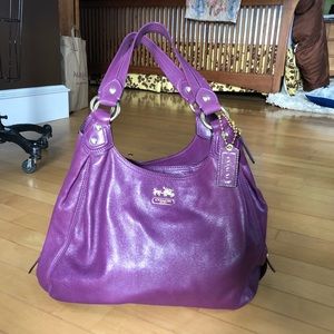 Coach Madison Maggie Leather Handbag Satchel