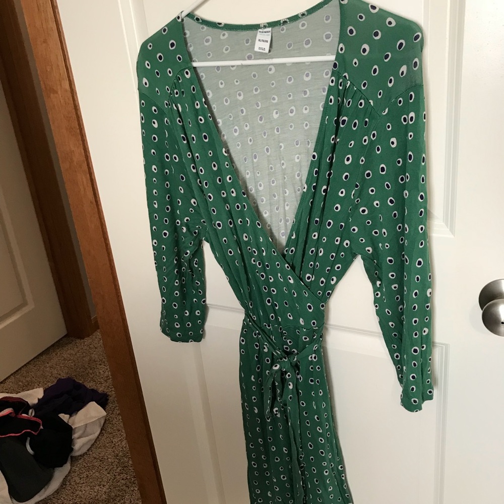 Old Navy Knit Wrap Dress