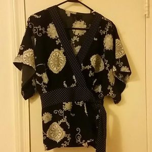 Ninety Short Kimono style top