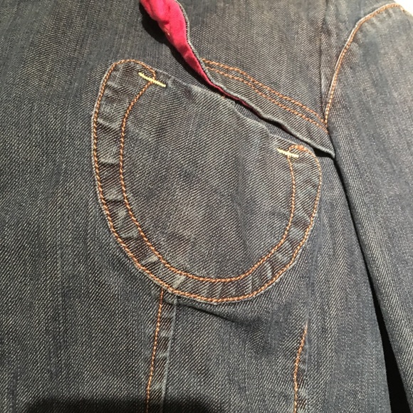 Sisley - unique denim jacket - Picture 3 of 8