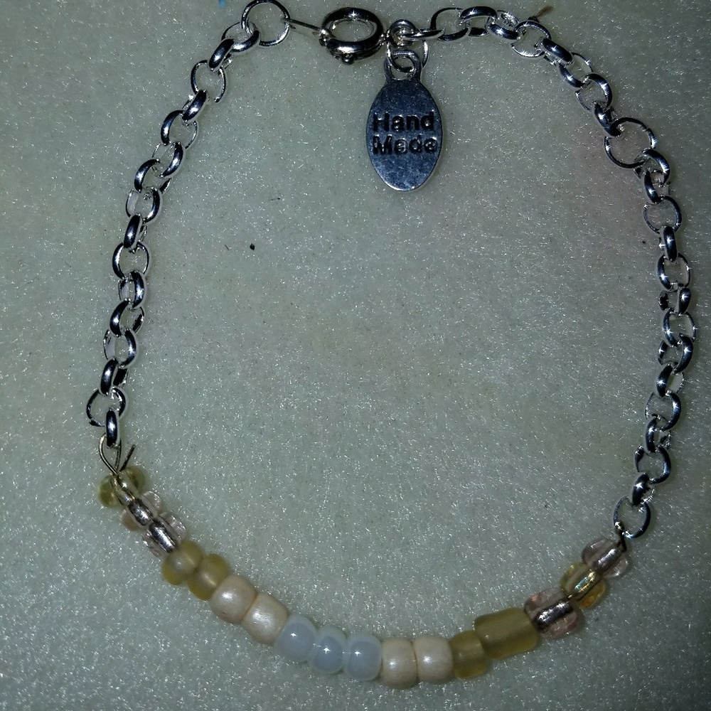 Homemade Seed bead Chain Bracelet