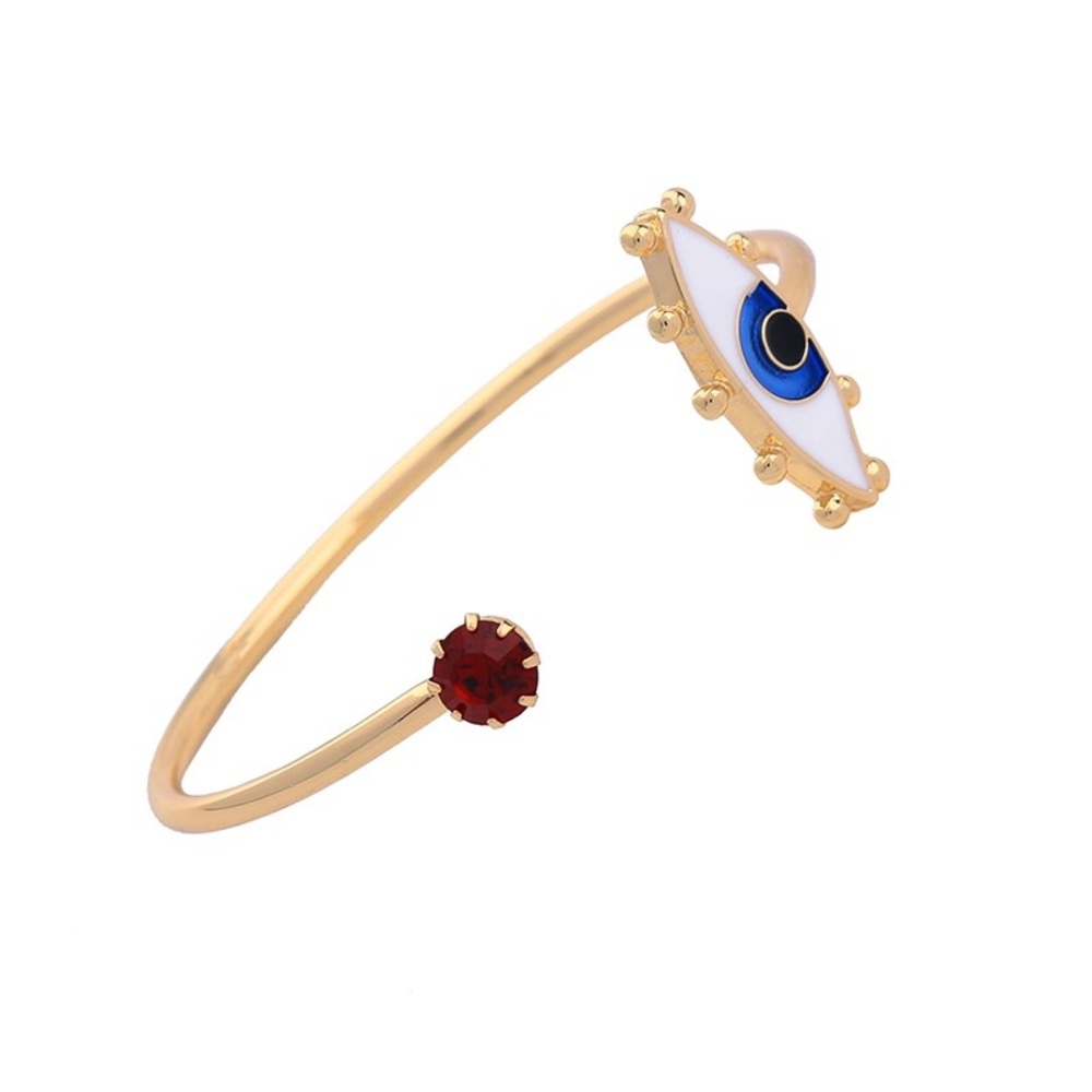 Ruby & Eye Bangle