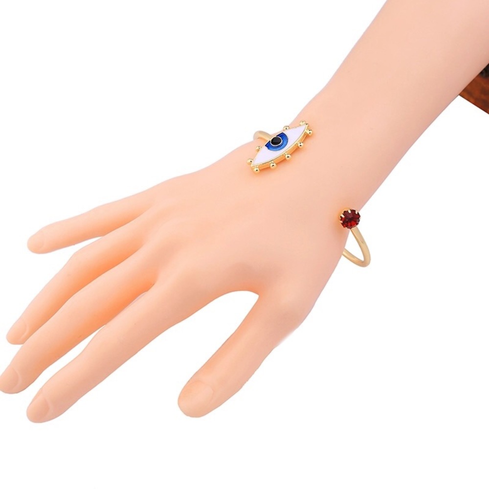 Ruby & Eye Bangle - Picture 4 of 4