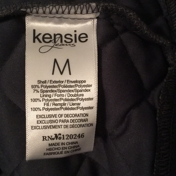 Kensie Velour Bomber Jacket Size M NWT - Picture 5 of 8