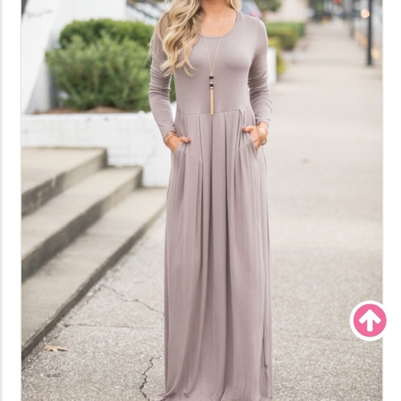 Twilight mocha dress - Picture 2 of 3