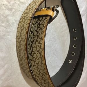 Authentic Coach Belt