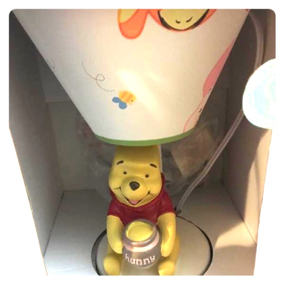 Winnie The Pooh Lamp W/Shade