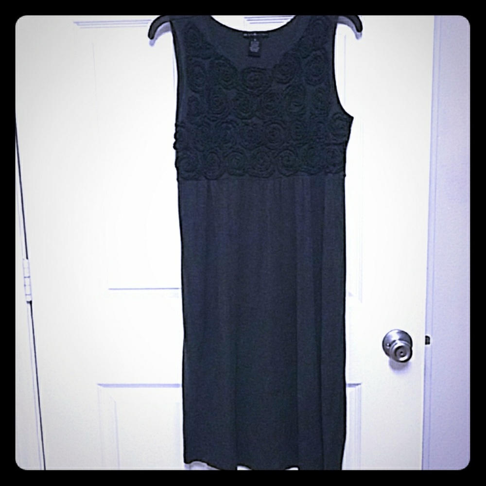 Grey Design History Dress