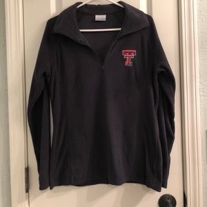Texas Tech Columbia 1/4 zip pullover!