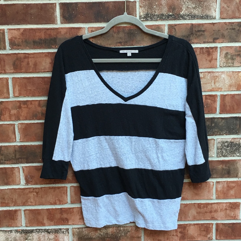 Black and Gray top