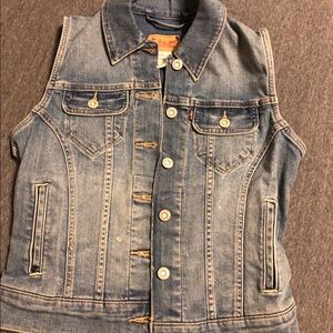 Levi denim vest