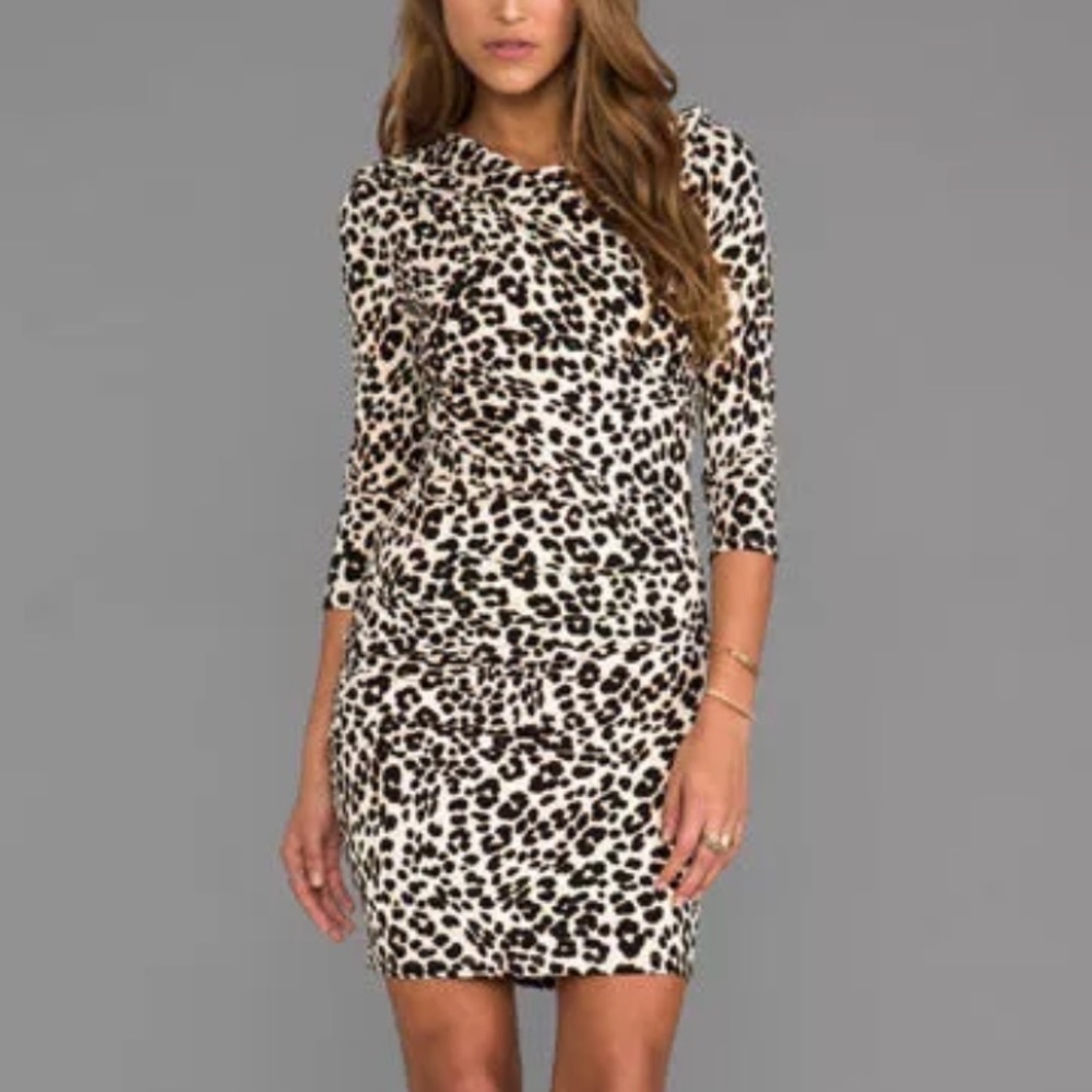 Juicy Couture Cheetah Print Dress