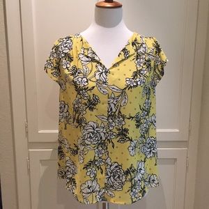 ✨SALE✨ Floral Yellow Blouse