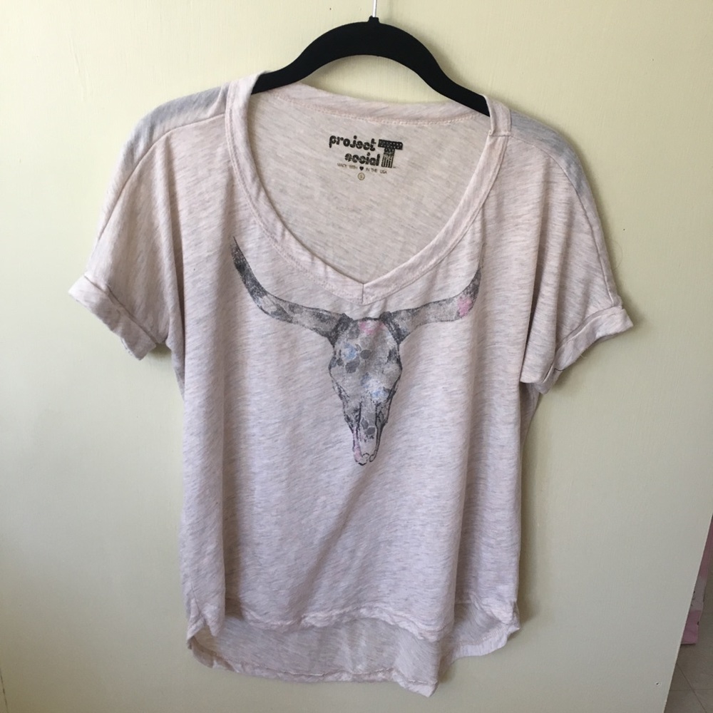 Longhorn Printed Short-Sleeve Tee