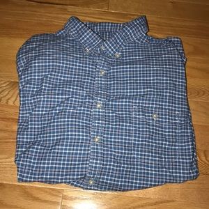 GOOD CONDITION - BASS MENS BUTTON DOWN SHIRT
