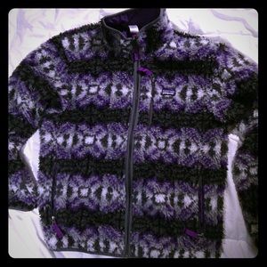 Patagonia Retro-X Fleece, purple, lightly used