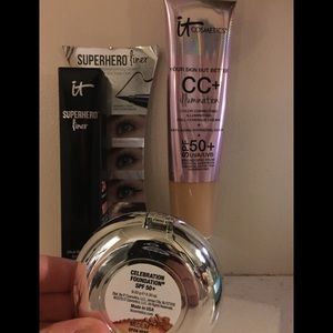 CC Cream, Superhero liner & Celebration Foundation