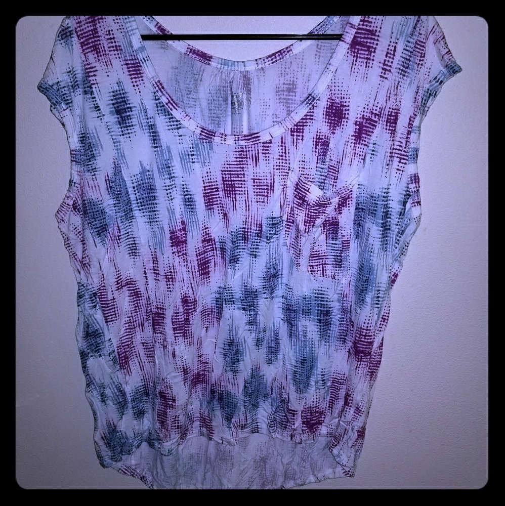 Slinky material tank top