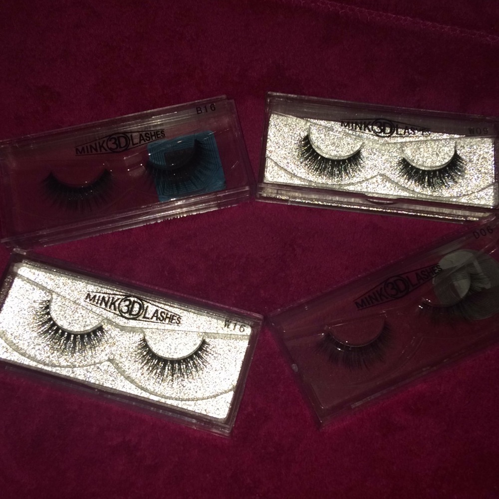 4 Pairs of Mink Eyelashes