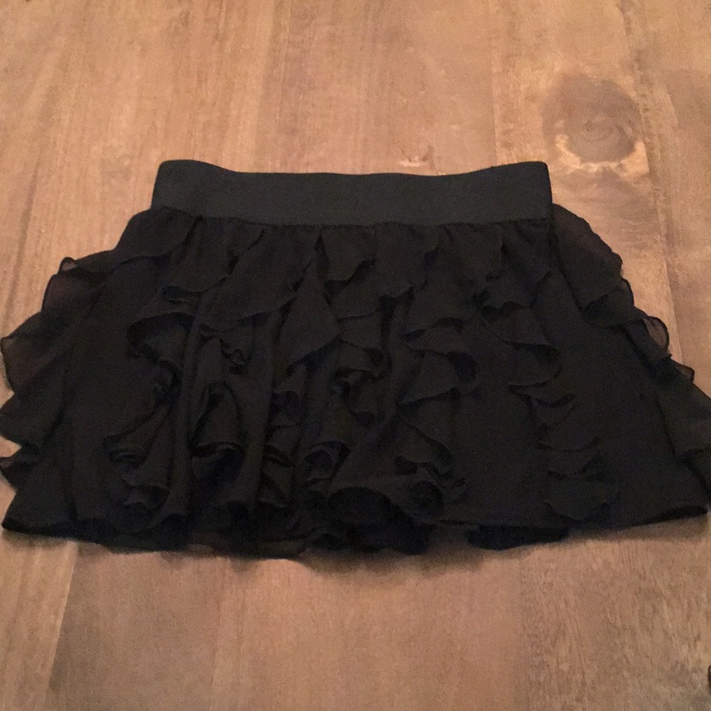 Express Design Studio Ruffle Skirt - Picture 3 of 6