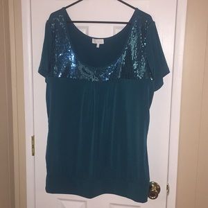 NWOT glam top