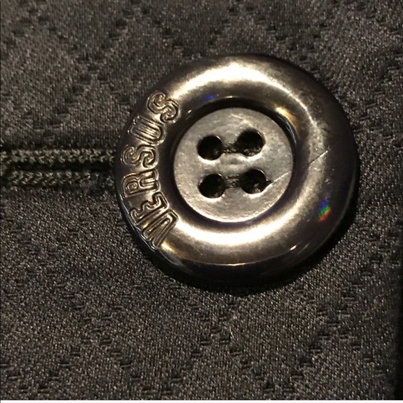 Versace Versus Navy Cropped Blazer - Picture 3 of 7