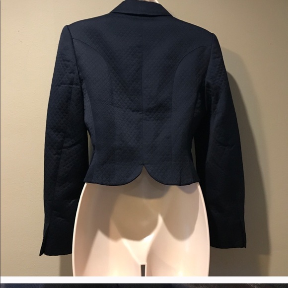 Versace Versus Navy Cropped Blazer - Picture 4 of 7