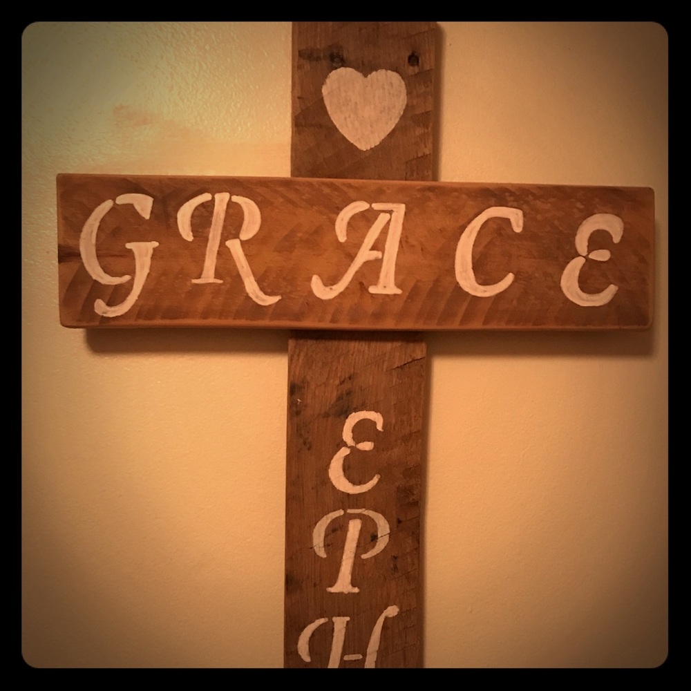 Beautiful Handmade Wooden Cross.