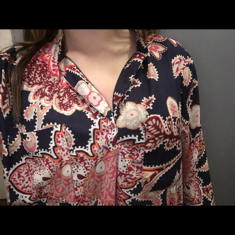 Patterned Blouse