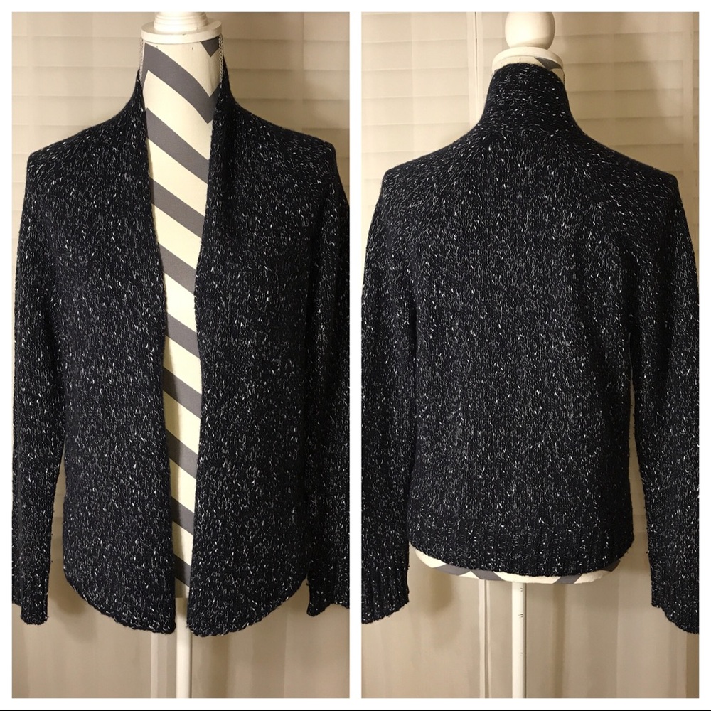 Banana Republic Navy Sweater Cardigan, Small