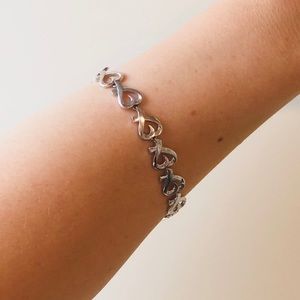 Silver Heart Bracelet