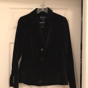 Black velvet Banana Republic blazer