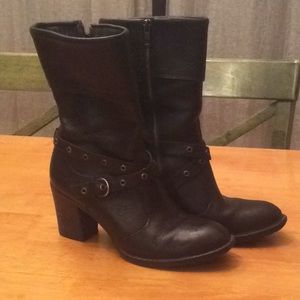 Born Leather Booties
