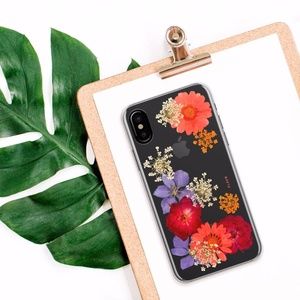 Flavr Real Flower Amelia Slim Case for iPhone X
