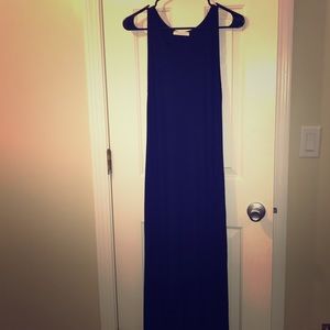 Reborn J long high low dress, sleeveless