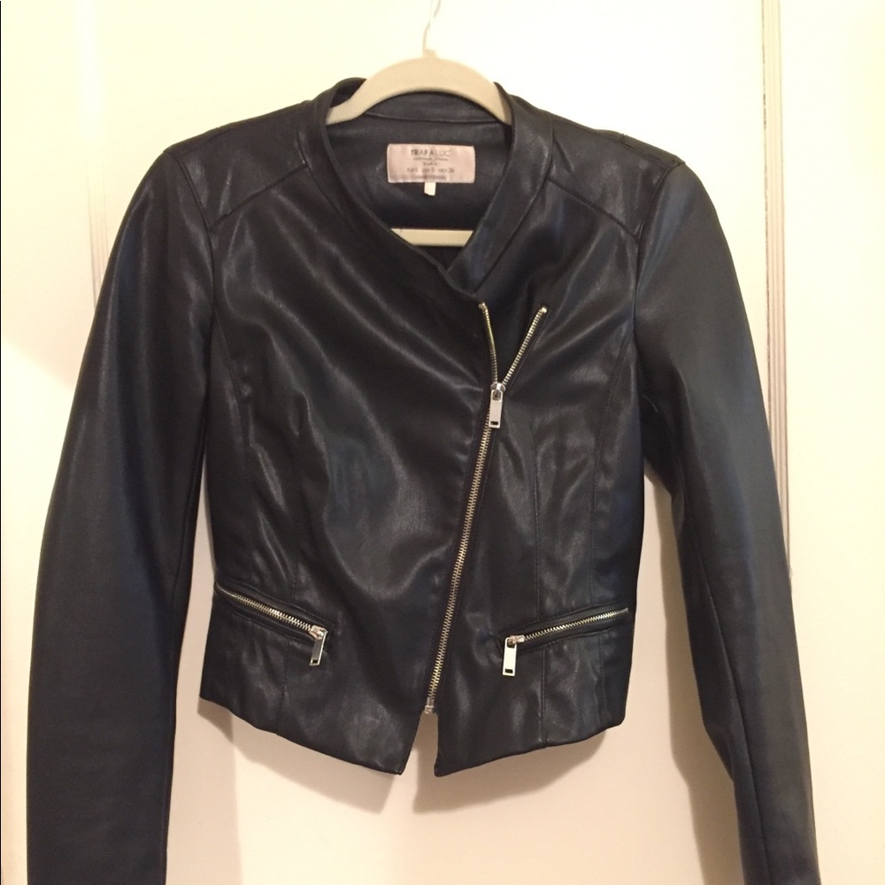 Zara Faux Leather Moro Jacket