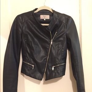 Zara Faux Leather Moro Jacket