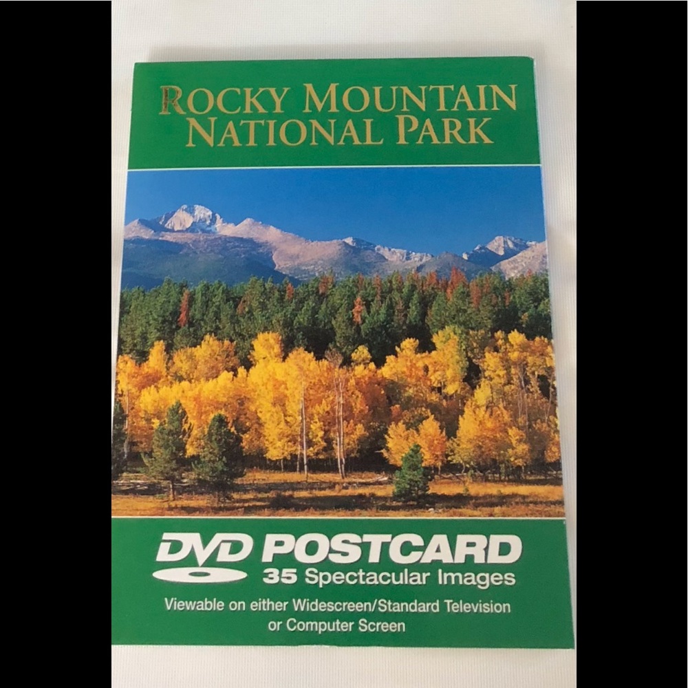 Rocky Mountain National Park DVD Postcard