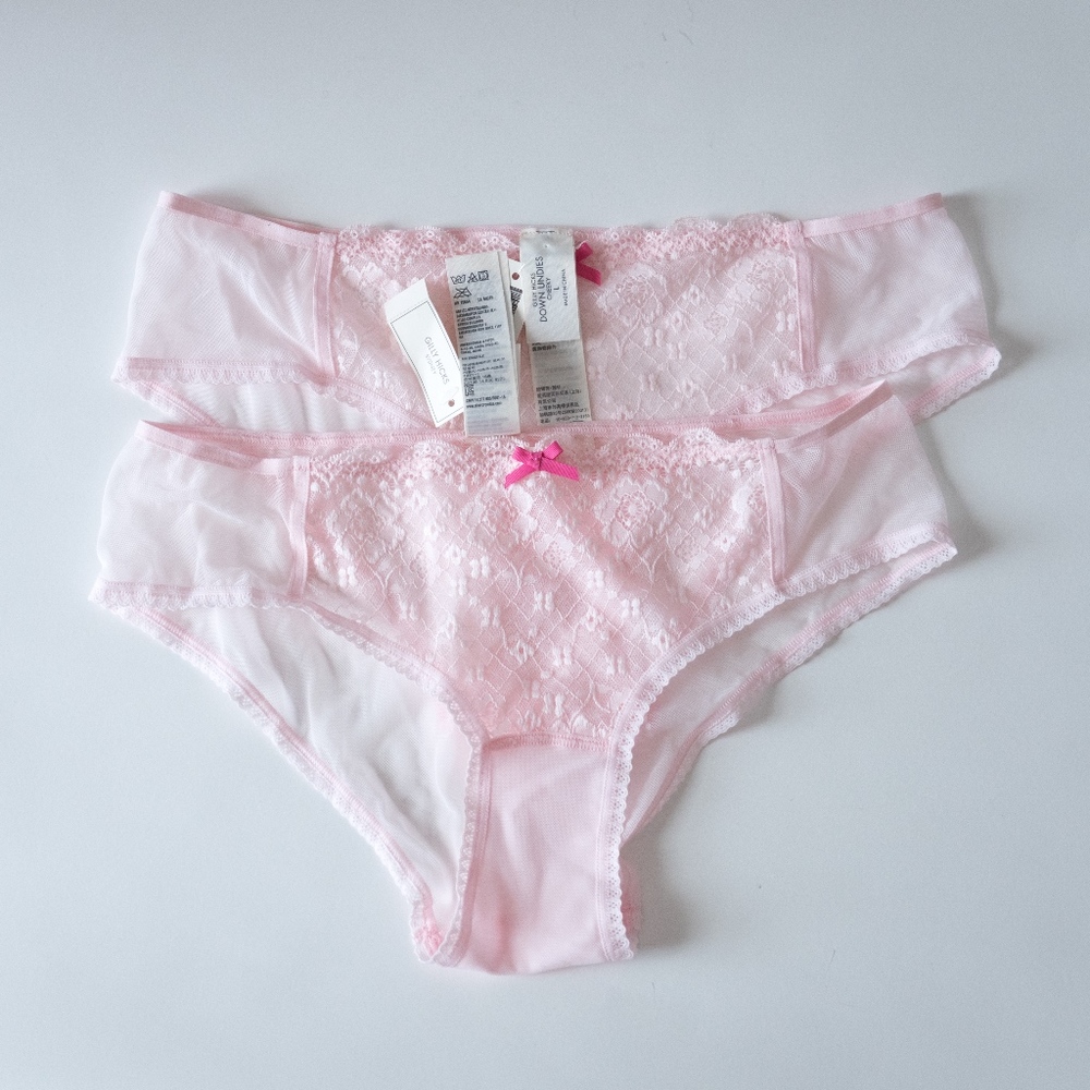 Gilly Hicks Pink Underwear (NWT, 2-Pack)